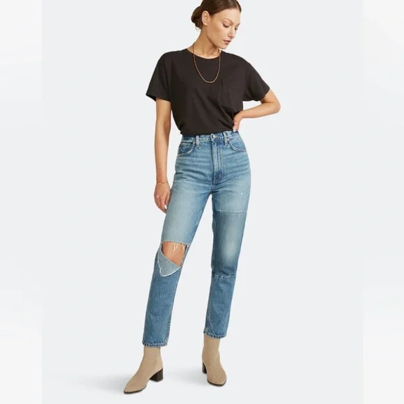 NWOT Etica Finn Rework Slim Straight Jean - Picture 2 of 7